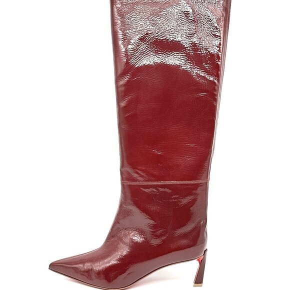 Christian Louboutin CONDOROCOMBO BOTTA 55 Tall Knee High Boots Heels - Picture 5 of 15